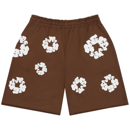 Denim Tears Cotton Wreath Shorts Brown