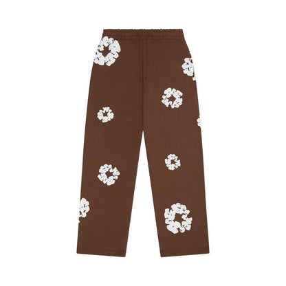 Denim Tears Cotton Wreath Sweatpants Brown