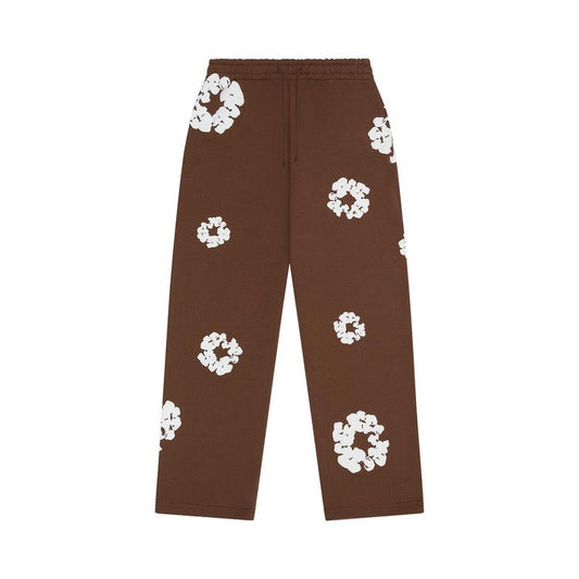Denim Tears Cotton Wreath Sweatpants Brown