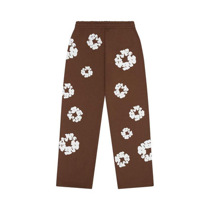 Denim Tears Cotton Wreath Sweatpants Brown