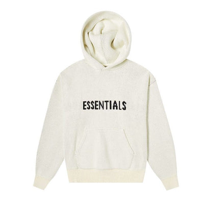 Fear Of God Essentials Knit Hoodie Buttercream (SS21)