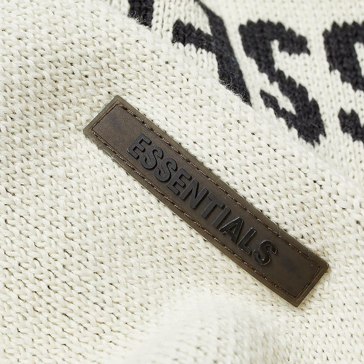 Fear Of God Essentials Knit Hoodie Buttercream (SS21)