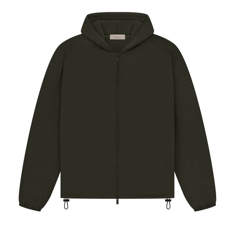 Fear Of God Essentials Full Zip Jacket Off Black (SS23)