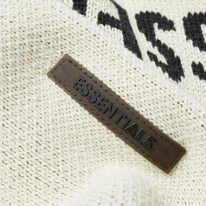 Fear Of God Essentials Knit Hoodie Buttercream (SS21)