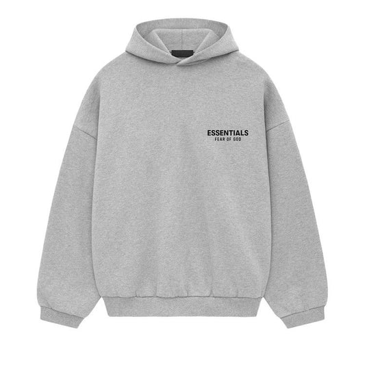 Fear Of God Essentials Fleece Hoodie II Light Heather Grey