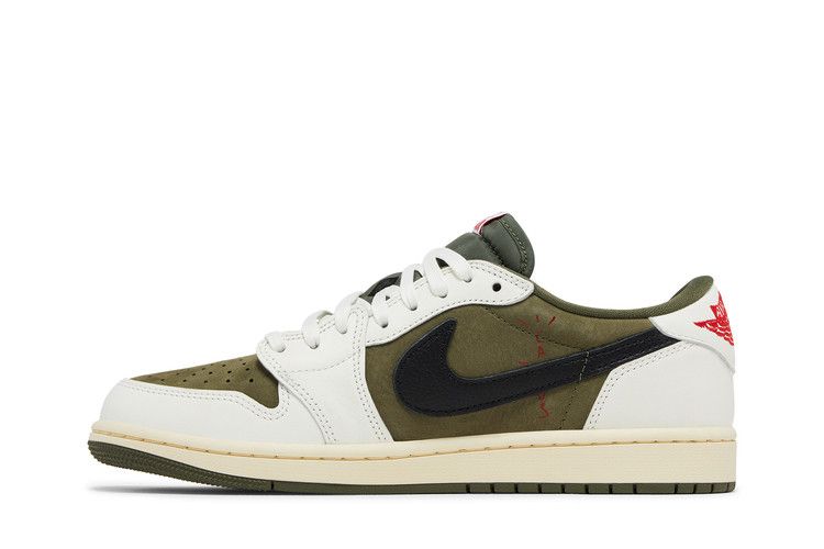 Travis Scott x Air Jordan 1 Low OG Medium Olive