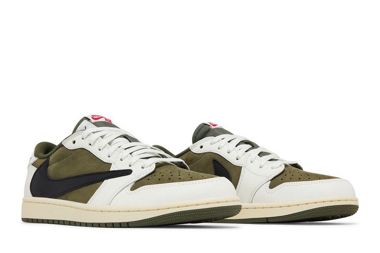 Travis Scott x Air Jordan 1 Low OG Medium Olive