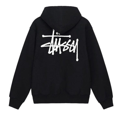 Stussy Basic Zip Hoodie Black