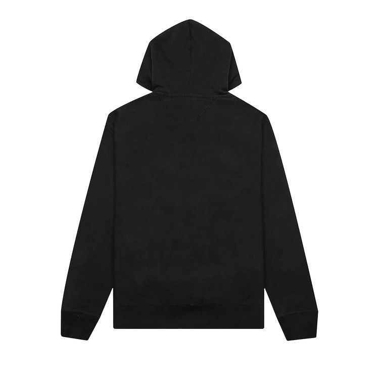 Stussy Hood Embroidered Hoodie Black