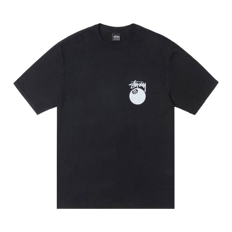 Stussy Basic 8-Ball T-Shirt Black