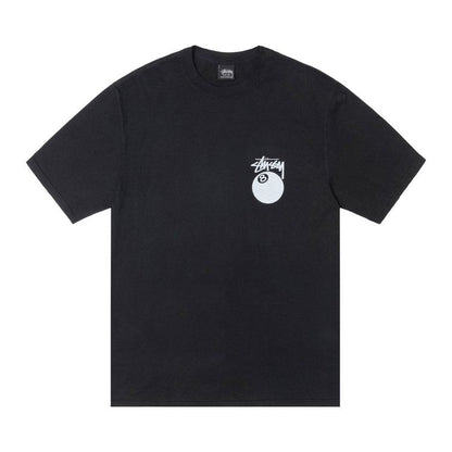 Stussy Basic 8-Ball Tee Black