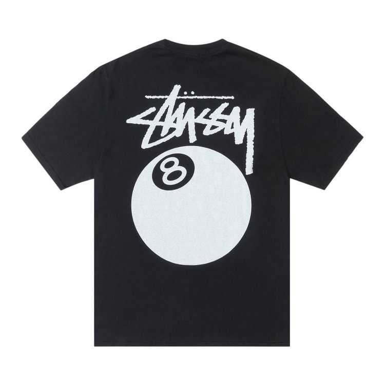 Stussy Basic 8-Ball T-Shirt Black