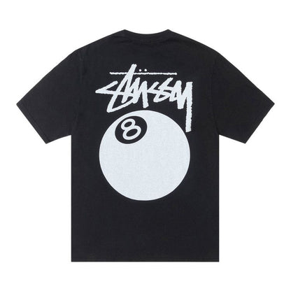 Stussy Basic 8-Ball Tee Black