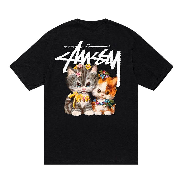 Stussy Kitten T-Shirt Black