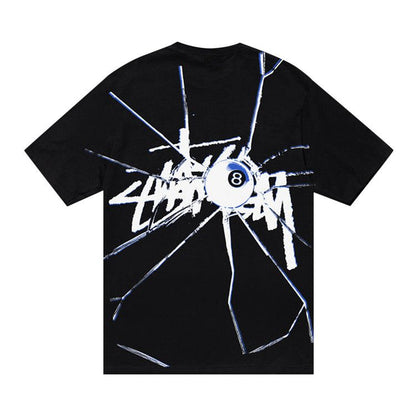 Stussy Broken 8-Ball T-Shirt Black