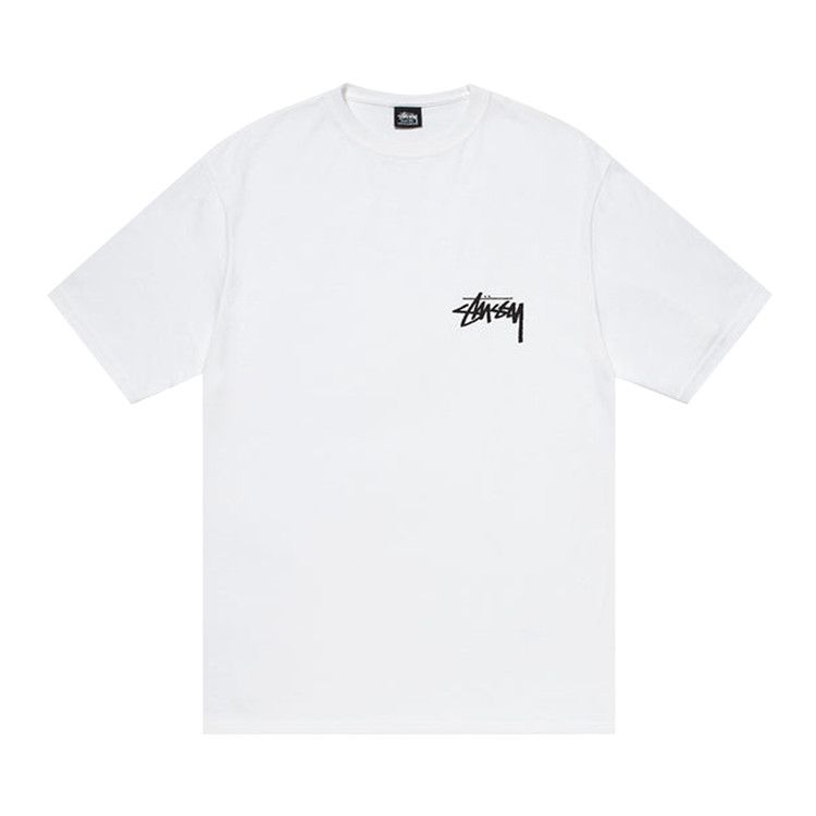 Stussy Broken 8-Ball T-Shirt White