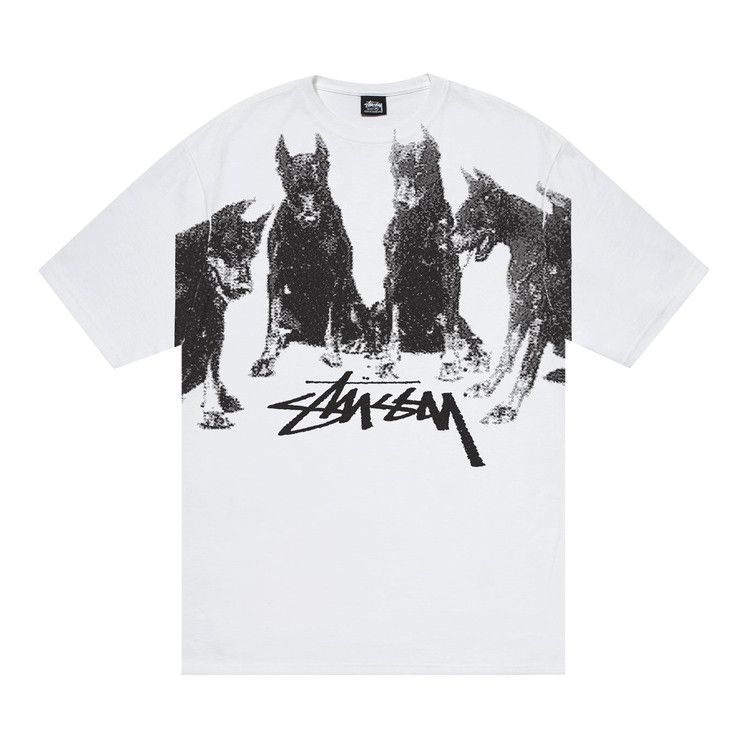 Stussy Doberman T-Shirt White