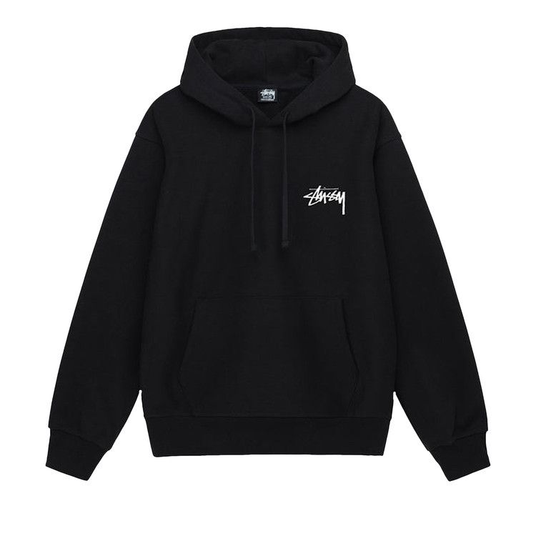 Stussy 8 Ball Fade Hoodie Black