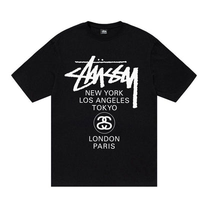 Stussy World Tour T-Shirt Black