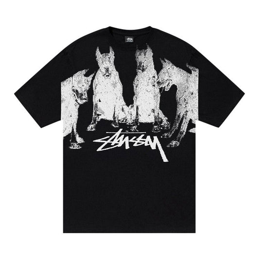 Stussy Doberman T-Shirt Black
