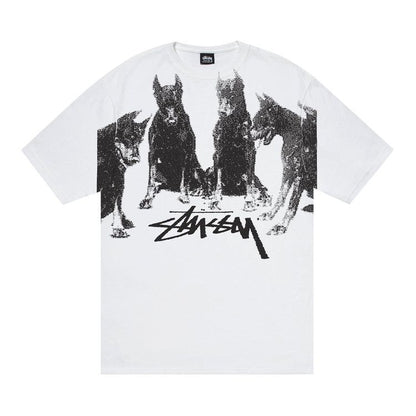 Stussy Doberman T-Shirt White