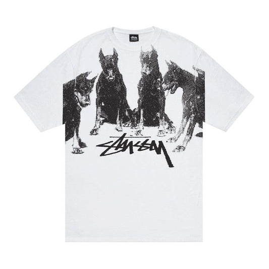 Stussy Doberman T-Shirt White
