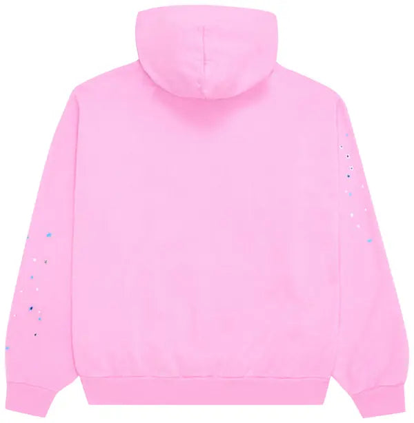 Sp5der OG Web Hoodie Pink