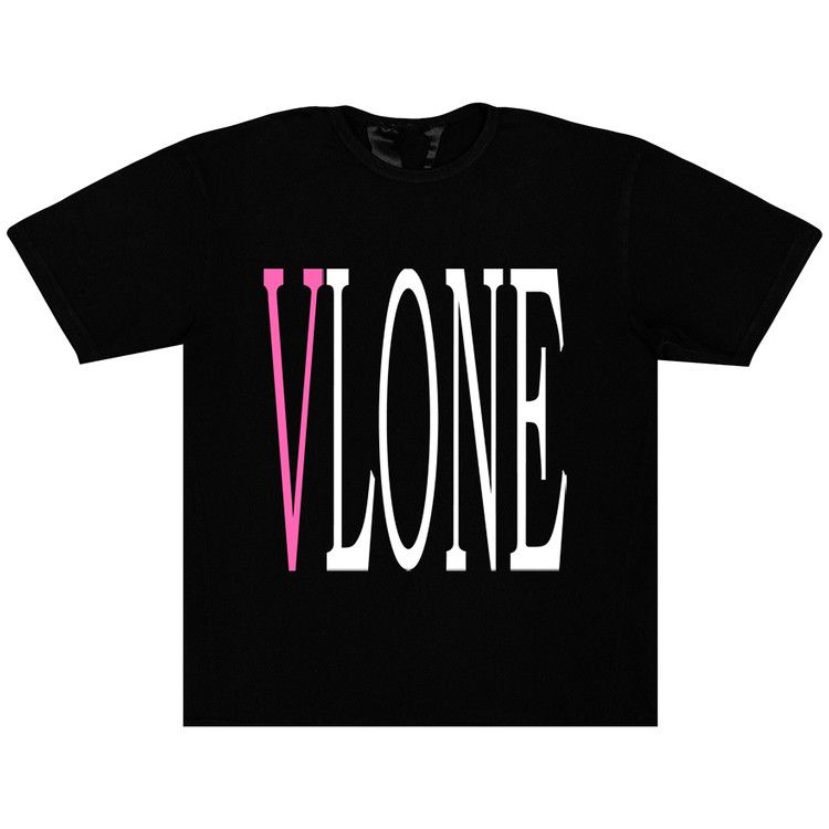 Vlone Staple T-Shirt Black/Pink