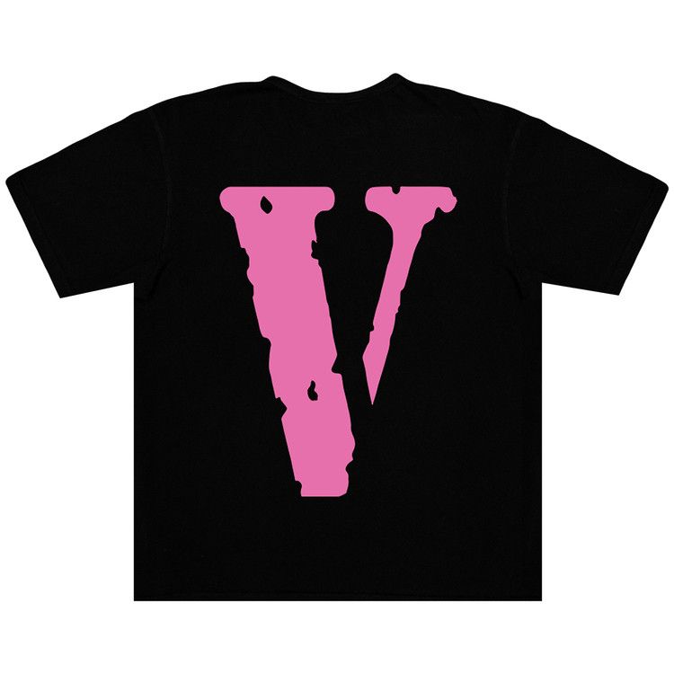 Vlone Staple T-Shirt Black/Pink