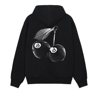 Stussy Cherries Hoodie Black