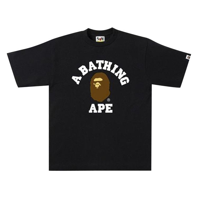 BAPE College T-Shirt Black