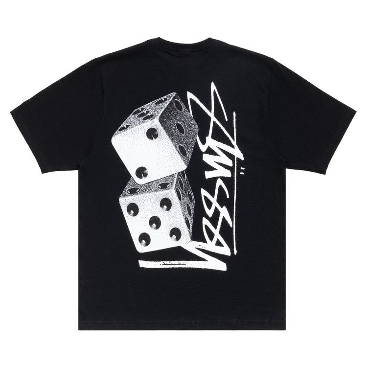 Stussy Tall Dice T-Shirt Black