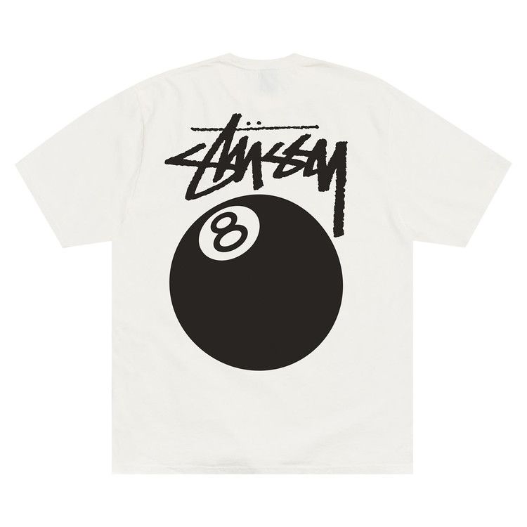 Stussy 8 Ball Tee Natural