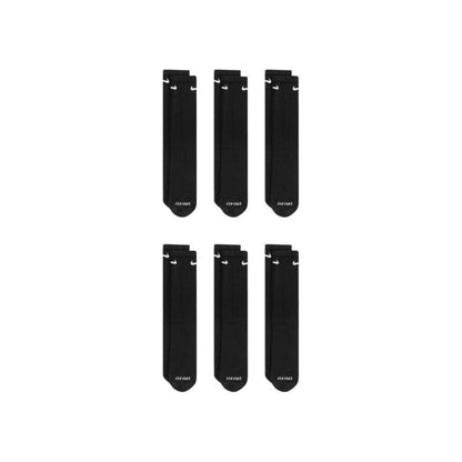 Nike Everyday Plus Cushioned Crew Socks Black (6-Pack)