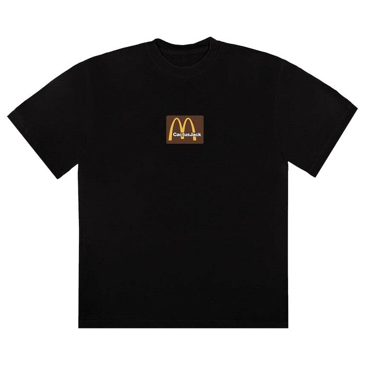 Travis Scott x McDonald's Sesame Inv T-Shirt Black/Brown