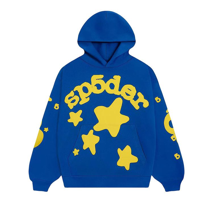 Sp5der Beluga Hoodie Blue
