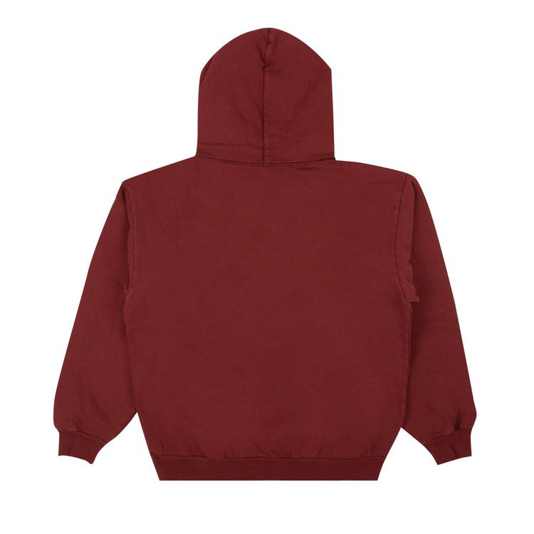 Sp5der Web Logo Hoodie Maroon