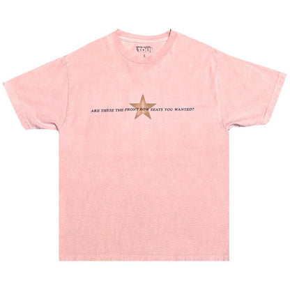 Travis Scott Utopia Circus Maximus Pink Star Tee
