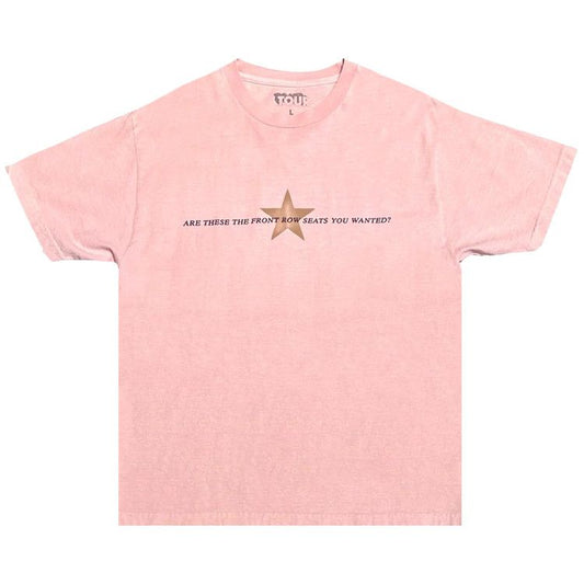 Travis Scott Utopia Circus Maximus Pink Star Tee