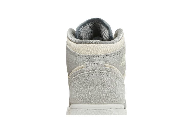 Air Jordan 1 Mid SE Coconut Milk Particle Grey (GS)