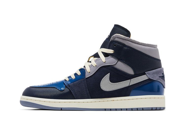 Air Jordan 1 Mid SE Craft Inside Out Obsidian