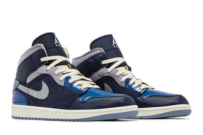Air Jordan 1 Mid SE Craft Inside Out Obsidian