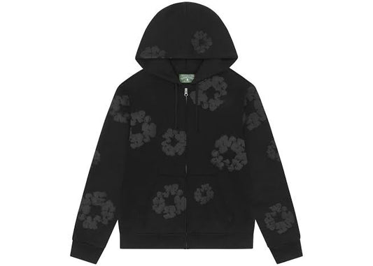 Denim Tears Mono Cotton Wreath Sweatshirt Black