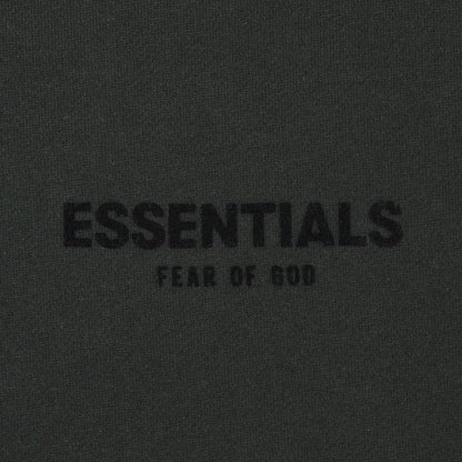 Fear of God Essentials Pullover Hoodie (FW22) Stretch Limo Black