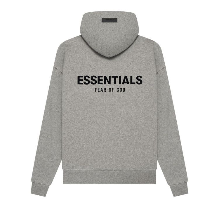 Fear Of God Essentials Hoodie Dark Oatmeal (SS22)