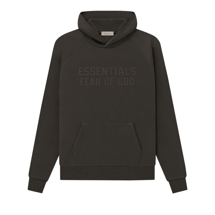 Fear Of God Essentials Hoodie Off Black (SS23)