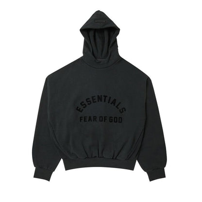 Fear Of God Essentials Hoodie Jet Black (SS23)