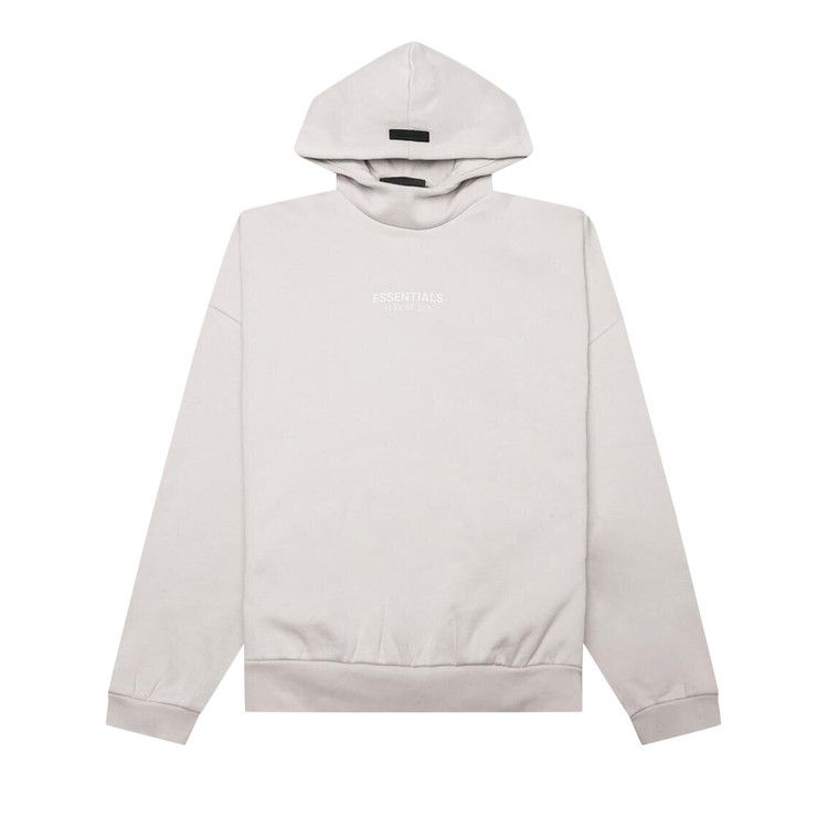 Fear Of God Essentials Hoodie Silver Cloud (FW23)