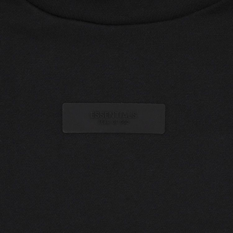Fear Of God Essentials Hoodie Jet Black (SS24)